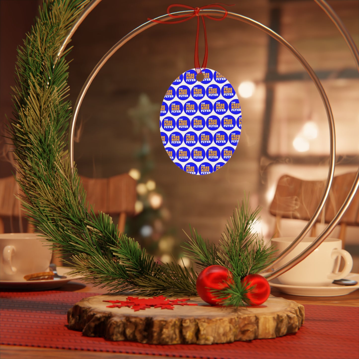 Metal Event Ornament